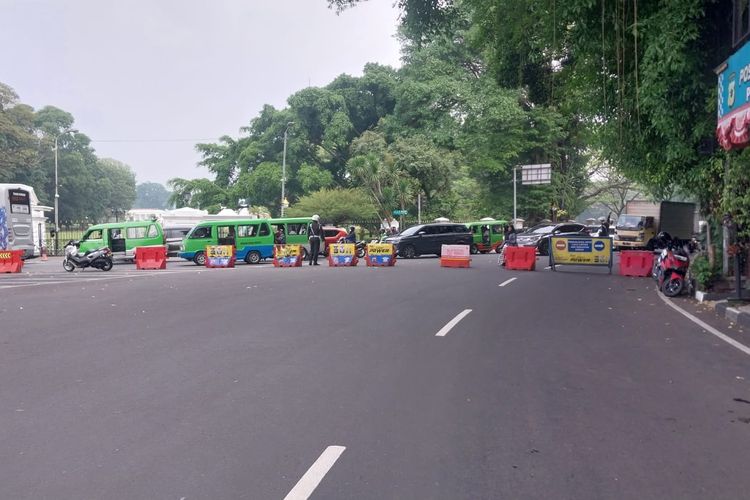 Jalan Jenderal Sudirman Kota Bogor Ditutup Imbas Demo BEM se-Bogor, Lalu Lintas Dialihkan