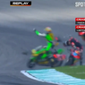 Rueda dan Dettwiler Terlibat Crash Saat Race Moto3 Malaysia Belum Mulai