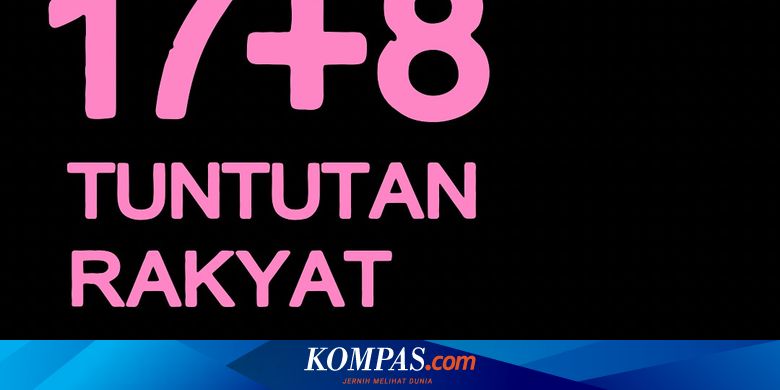 Andovi Da Lopez Gagas 17+8 Tuntutan Rakyat