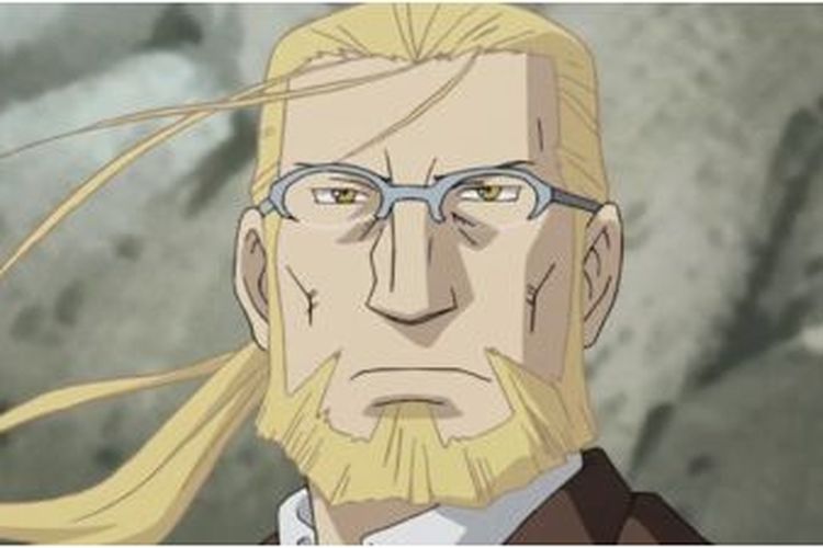 Karakter Van Hohenheim di anime Fullmetal Alchemist 