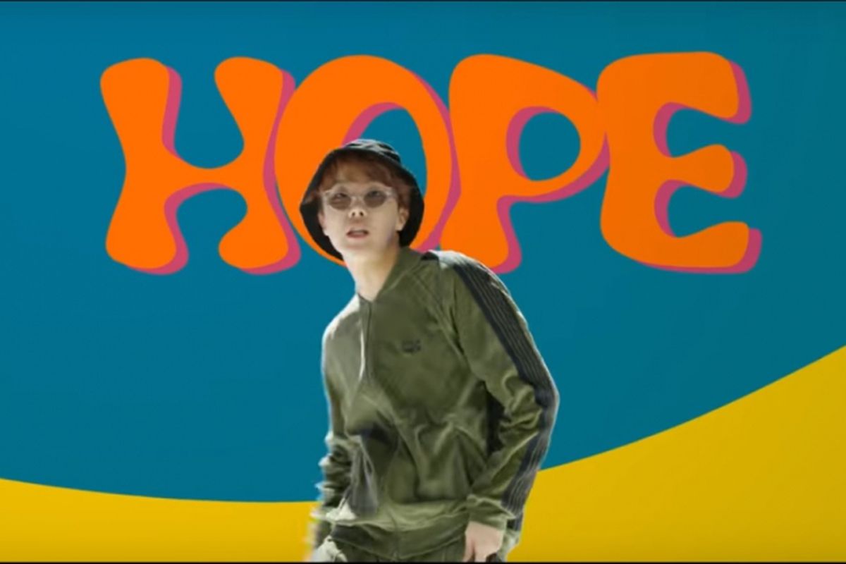 Anggota BTS, J-Hope di mixtape besutannya