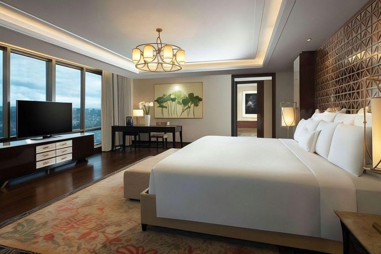 Kamar Hotel Tentrem Semarang.