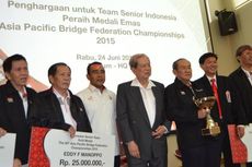 Penghargaan kepada Tim Senior Bridge Indonesia