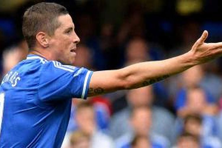 Striker Chelsea, Fernando Torres.