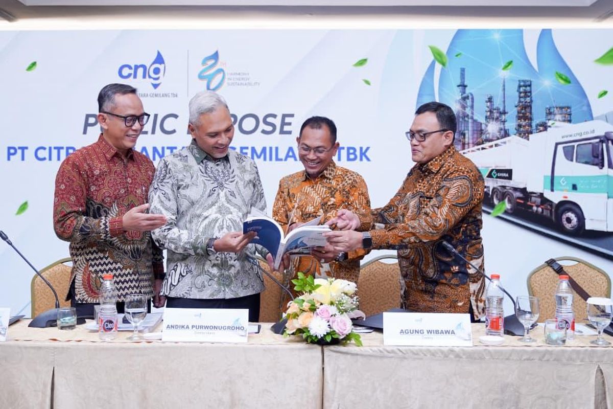 CGAS Bidik Pendapatan Rp 879 Miliar pada 2026, Ekspansi Bisnis LNG dan CNG