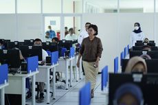 Pusat UTBK UGM Diikuti 13.448 Peserta, Hari Pertama Rektor Tinjau Lokasi Ujian