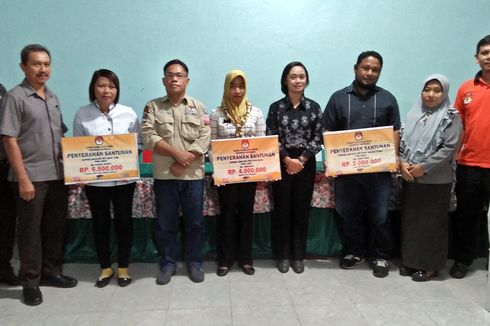 Petugas KPPS di Poso dapat Santunan Rp 6,5 Juta