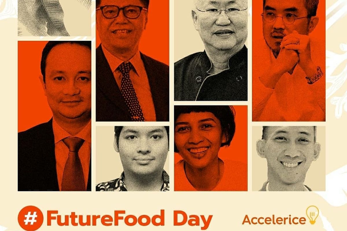 Webinar Future Food Day yang digelar Accelerice, Senin (24/8/2020).