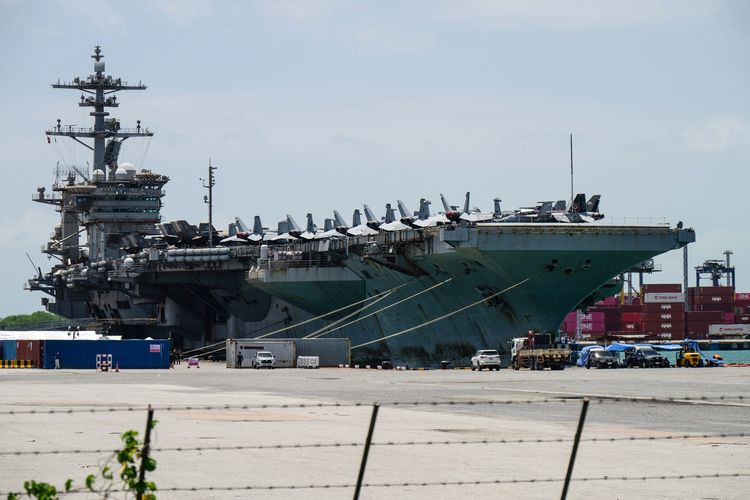 5.000 Awak USS Abraham Lincoln Belanja Rp 53,5 M Selama 5 Hari di Thailand