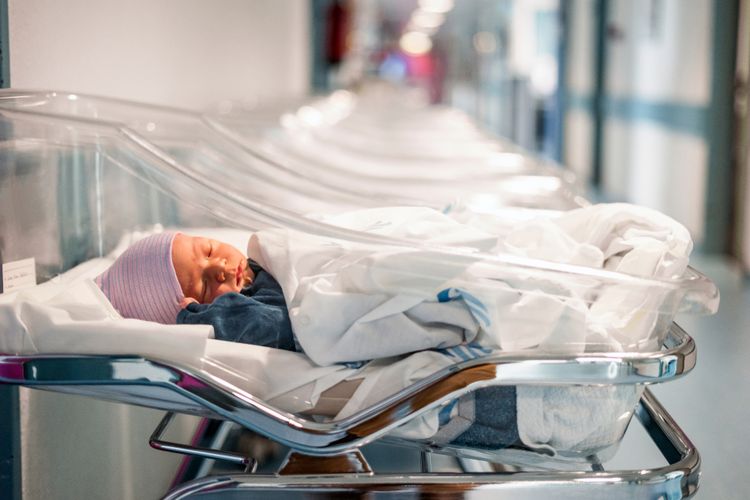 Ilustrasi bayi baru lahir. Penyakit kuning banyak menyebabkan kematian pada bayi.