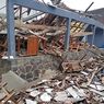 Bekas Kelas SMPN 1 Cicalengka Bandung Ambruk Diterjang Angin Kencang