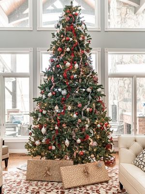 Ilustrasi pohon Natal