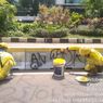 Sudin Bina Marga Jakpus Bersihkan Fasilitas yang Dicorat-coret Saat Demo