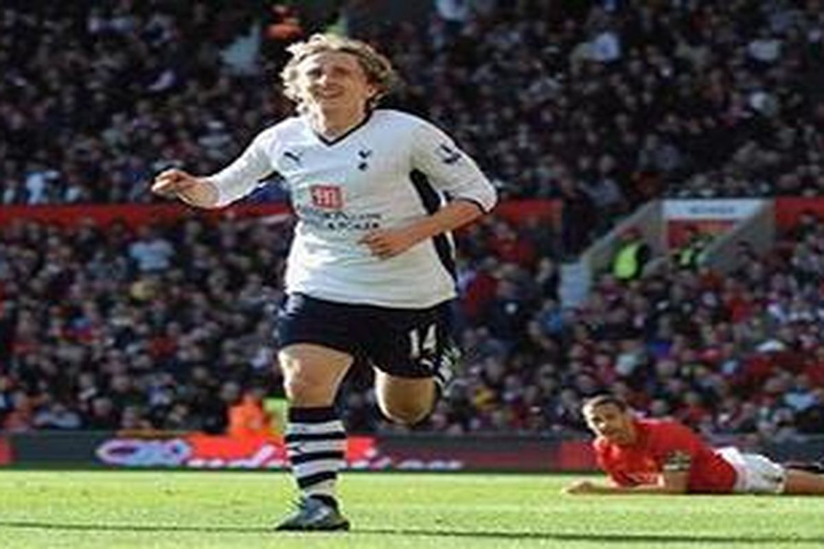 Gelandang Tottenham Hotspur, Luca Modric.