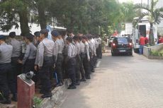 Sidang Vonis Atut Dijaga 130 Anggota Polisi