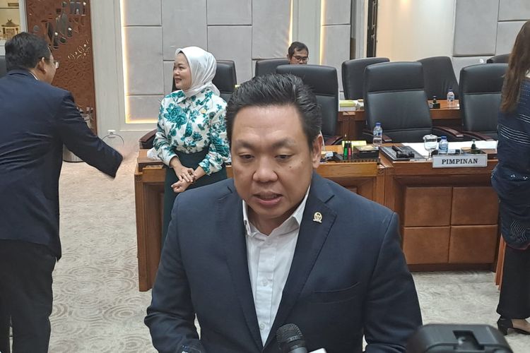 Wakil Ketua Komisi IX DPR Charles Honoris saat ditemui di Gedung DPR, Senayan, Jakarta, Kamis (24/8/2023). 