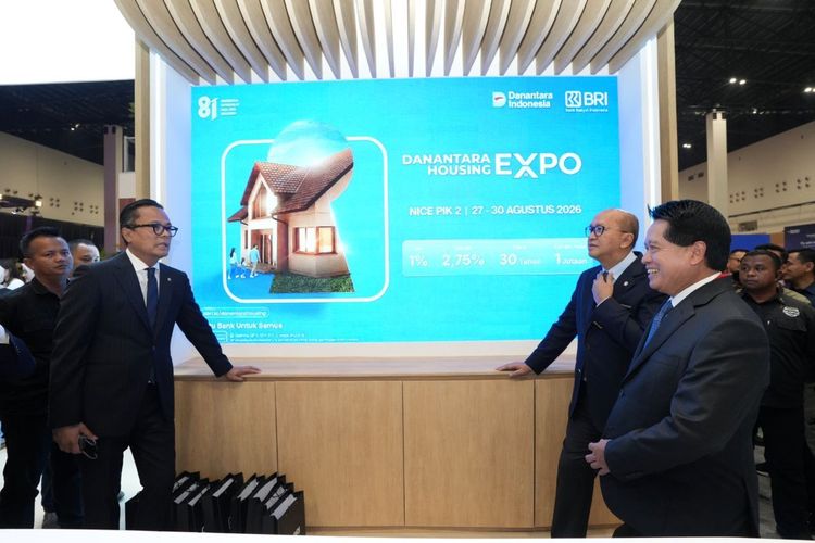 Danantara Housing Expo 2026 Hadirkan 100.000 Hunian, BRI Buka KPR DP mulai 1 Persen