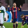 Hasil Barcelona Vs Elche - Messi Cetak Brace, Barca Menang Telak 