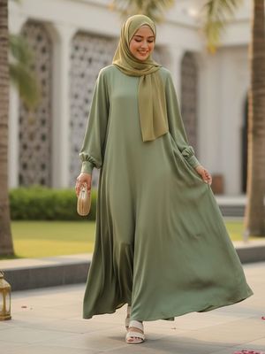 Dress A line minimalis