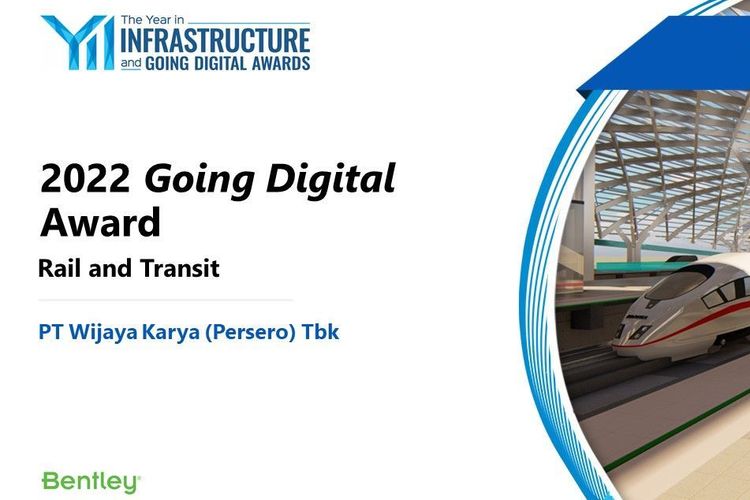 PT Wijaya Karya keluar menjadi juara utama dalam ajang  International Year in Infrastructure 2022 kategori Rail and Transit. 

