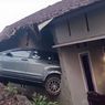 Viral Mobil Terperosok ke Rumah Warga di Nganjuk, Bagian Belakang Tembus Dinding Sebabkan Tembok Berlubang