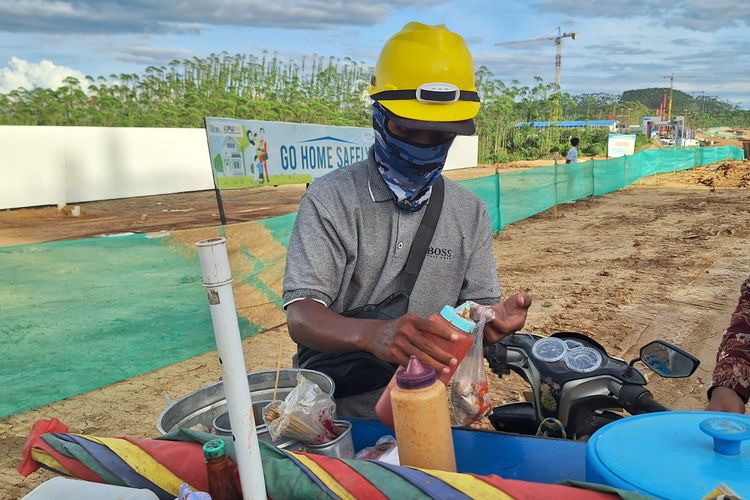 Kisah Edy, Jual Bakso Pentol di Tengah Proyek Triliunan Rupiah Bernama IKN