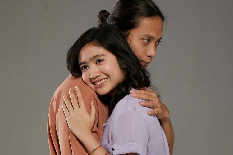 Aktris Febby Rastanty yang beradu akting dengan Pradikta Wicaksono (Dikta) dalam film Love of Fate.