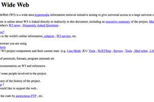 Situs Web Pertama di Dunia Dibuka 25 Tahun Lalu, Apa Isinya?