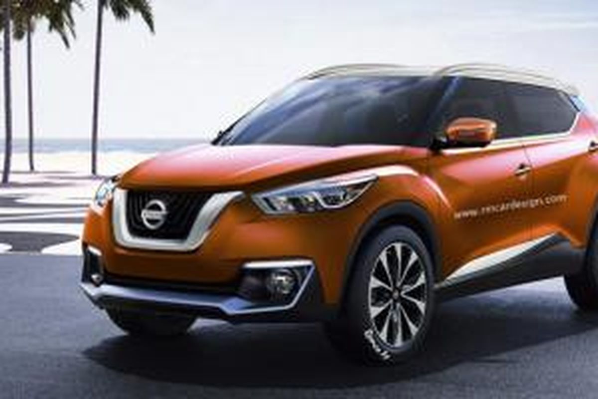 Terkaan digital generasi kedua Nissan Juke oleh RM Design.