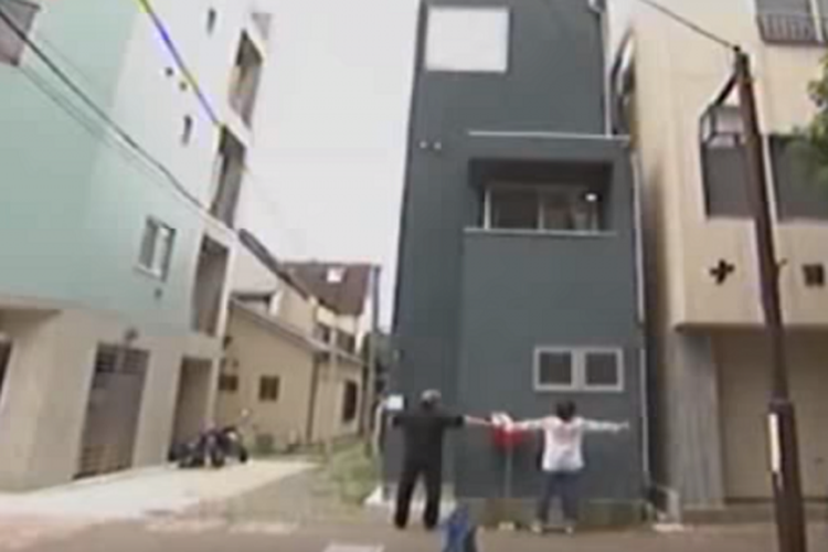 Rumah di Jepang yang lebarnya hanya 2,7 meter.