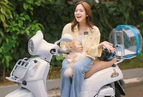 Modifikasi Yamaha Fazzio ala Zee Eks JKT48, Gaya Kalcer Pencinta Kucing