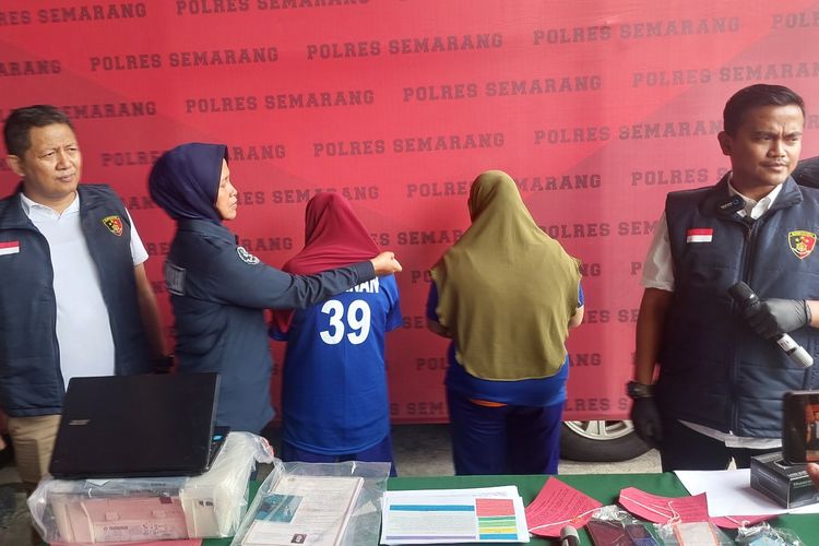 Dua tersangka tindak pidana perdagangan orang ditangkap aparat Polres Semarang
