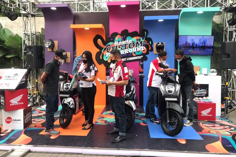 Gelaran Honda Custom Playground di Bandung, 19-25 September 2022