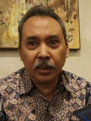 Peneliti senior Lembaga Ilmu Pengetahuan Indonesia (LIPI) Syamsuddin Haris saat ditemui di Jakarta, Rabu (13/9/2017).