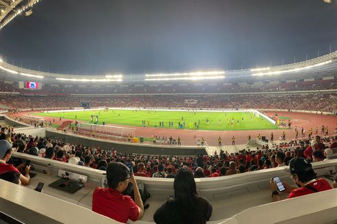 Indonesia Vs Argentina: Tim Tango dan Garuda Pemanasan, Penonton Bergemuruh