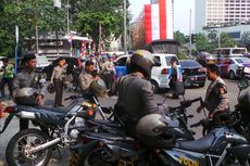 Massa Prabowo Ricuh, Polisi di Bundaran HI Meluncur ke MK