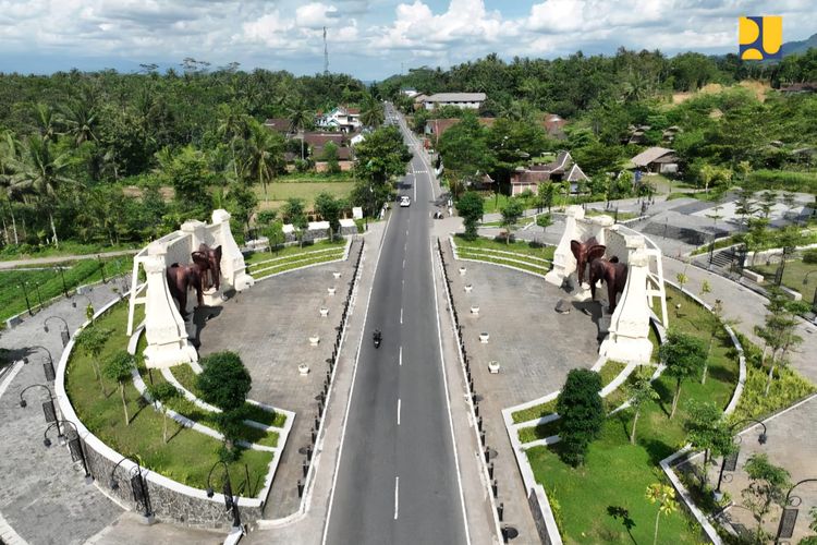 Kementerian PU memastikan infrastruktur pendukung Kawasan Candi Borobodur berfungsi optimal.