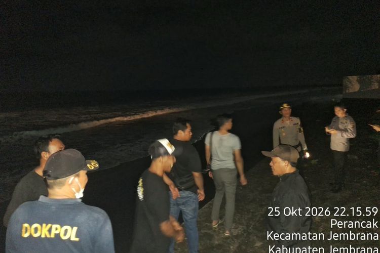 2 Remaja Terseret Ombak di Pantai Perancak Jembrana, 1 Tewas