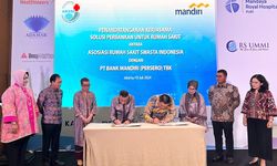 Gandeng ARSSI, Bank Mandiri Hadirkan Solusi Perbankan di Rumah Sakit lewat Digitalisasi