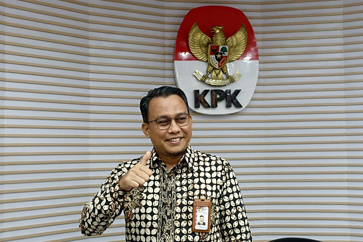Juru Bicara Penindakan dan Kelembagaan KPK Ali FIkri membenarkan lantai 15 Gedung Merah Putih merupakan tempat pimpinan lembaga antirasuah, Selasa (12/9/2023).