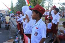 Ribuan Siswa SD di Ternate Kecewa dengan Presiden Jokowi