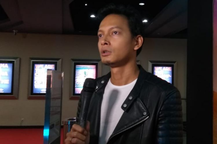 Fedi Nuril ditemui di sela screening film Bohemian Rhapsody di XXI Plaza Indonesia, Jakarta Pusat, Kamis (25/10/2018) malam.