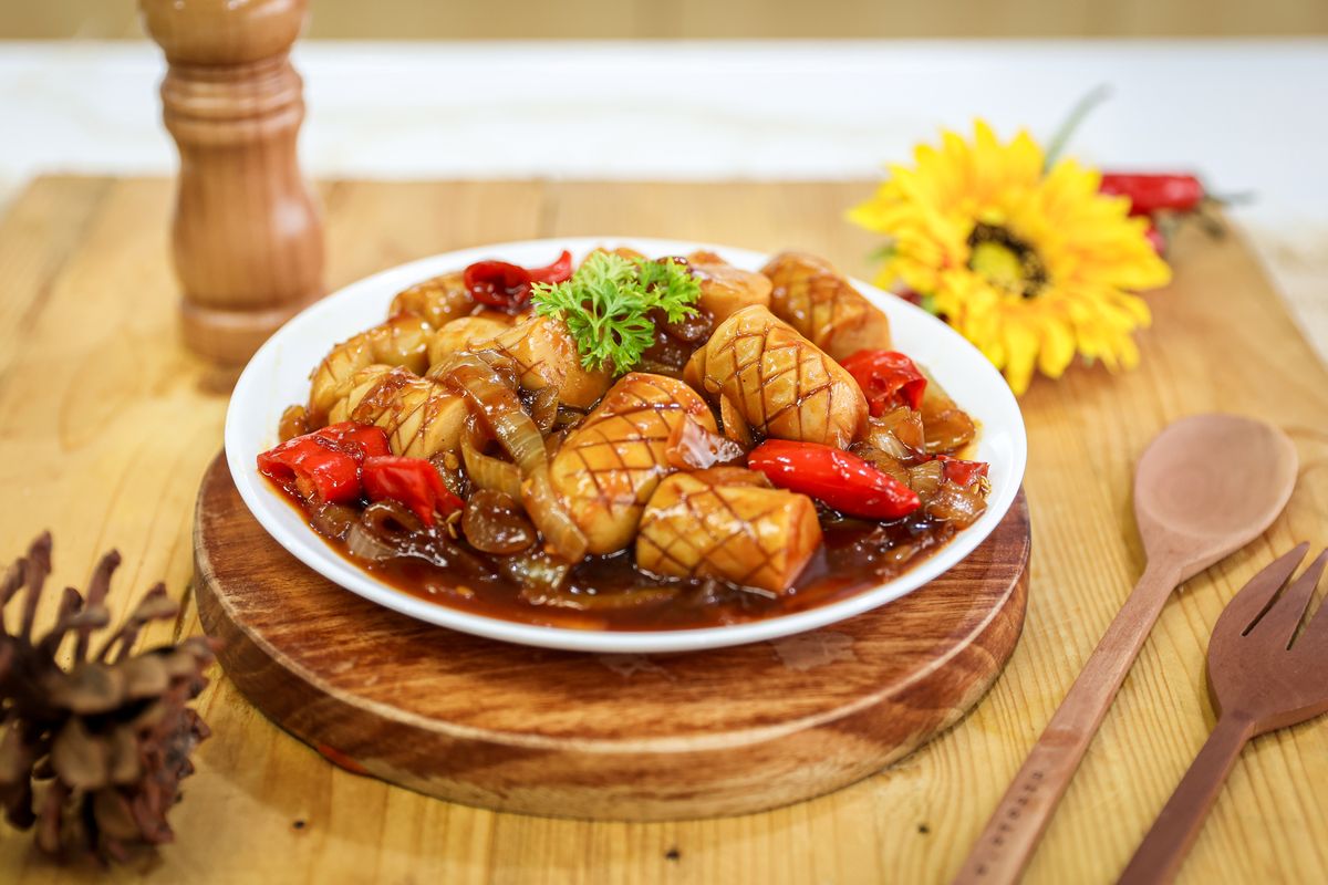 Tumis sosis bumbu barbeku ala Foodplace.