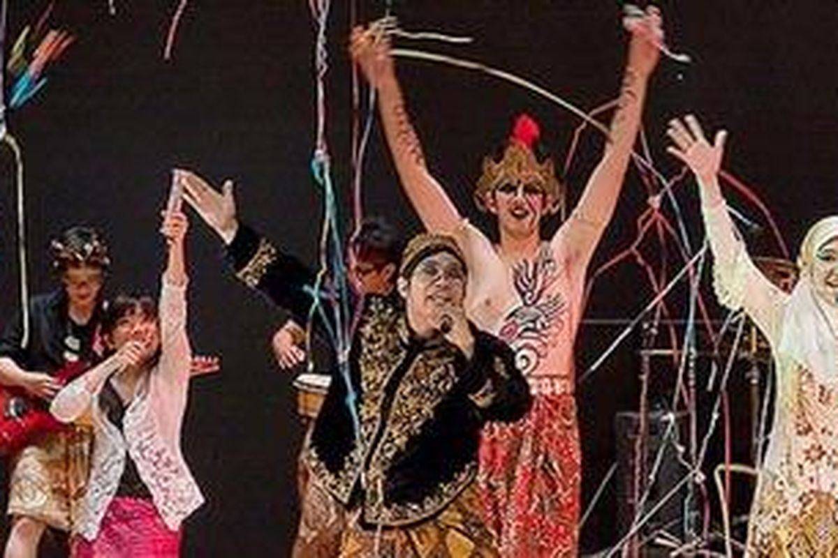 Ilustrasi suasana Indonesian Week di Ritsumeikan Asia Pacific University (APU) di Beppu, Jepang.