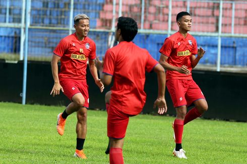 Kontrak Beres, Pemain Arema FC Latihan Tanpa Beban