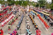 Sambangi Lomba Senam Sehat, Andra Soni Minta Doa dan Dukungan Masyarakat Banten