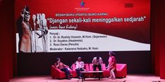 Gelorakan Rasa Nasionalisme Milenial, UPT Perpustakaan Bung Karno Gelar Bedah Buku Pidato Soekarno 