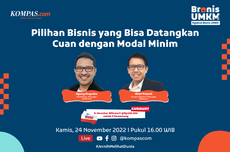 LIVE BRONIS UMKM 26 November: Pilihan Bisnis Minim Modal tapi Tetap Cuan