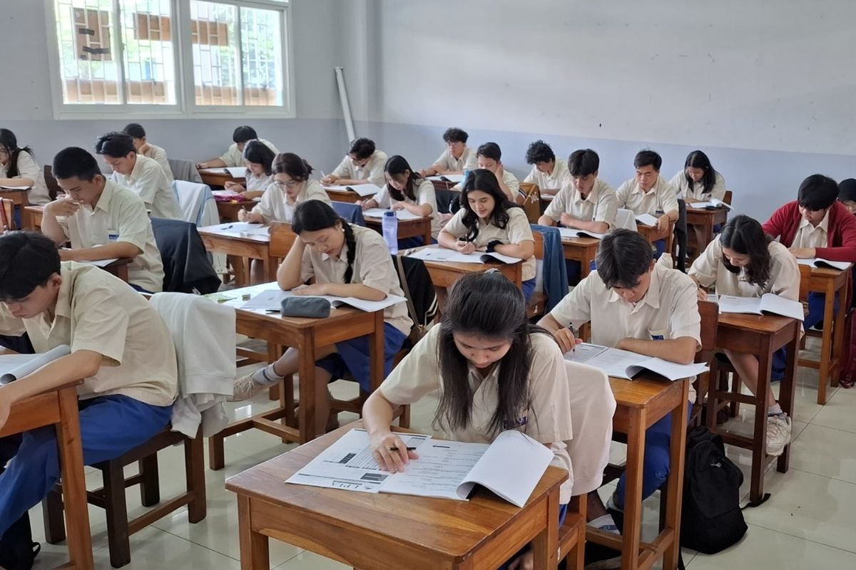 Ilustrasi siswa SMA dan SMK di bawah naungan Perkumpulan Strada.