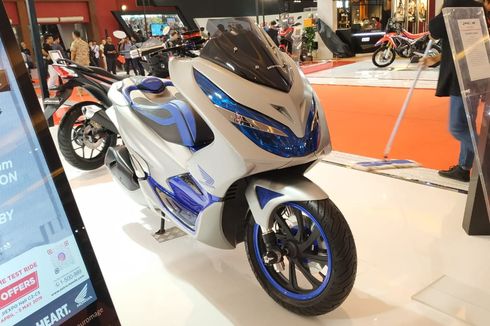 Honda PCX Laris Manis di Telkomsel IIMS 2019